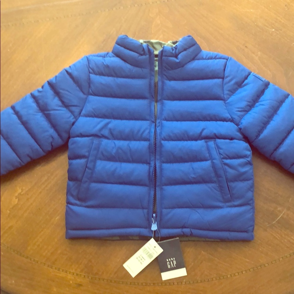 NWT Gap toddler boy reversible jacket